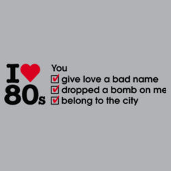 I love 80s ticks - YOU Design