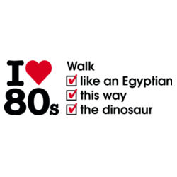 I love 80s ticks - WALK - Mens Chad Polo Design