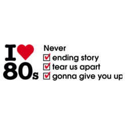 I love 80s ticks - NEVER - Womens Curve Longsleeve Tee Design