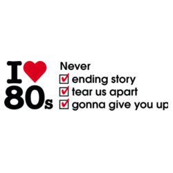 I love 80s ticks - NEVER - Womens Amy Polo Design