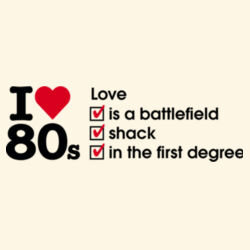 I love 80s ticks - LOVE - Parcel Tote Design