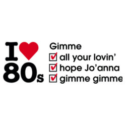 I love 80s ticks - GIMME - Mens Origin Hoodie Design