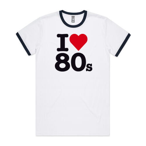I love 80s - Mens Ringer Tee Thumbnail