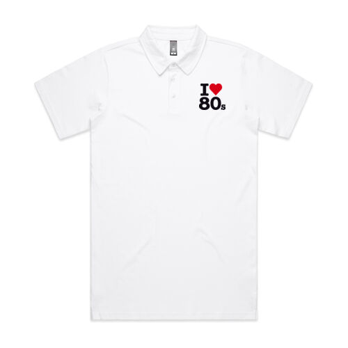 I love 80s - Mens Chad Polo Thumbnail