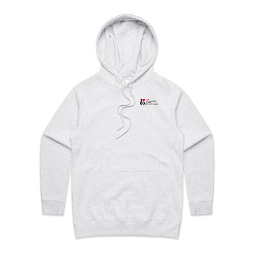 I love 80s ticks - LOVE - Womens Supply Hood Thumbnail