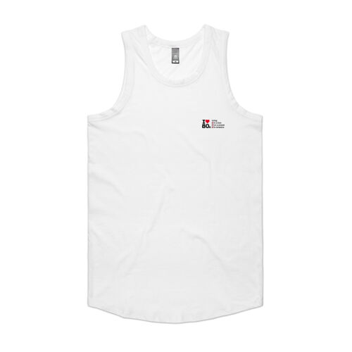 I love 80s ticks - LIVING - Mens Authentic Singlet Thumbnail