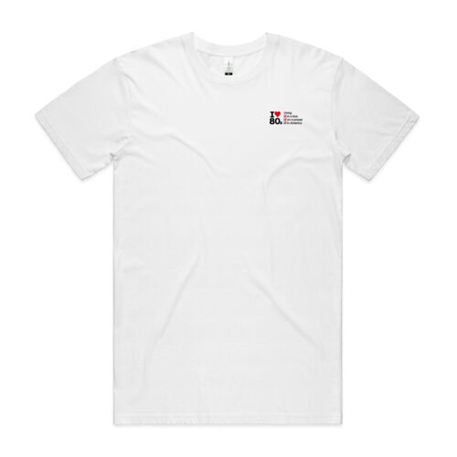 I love 80s ticks - LIVING - Mens Staple Organic Tee Thumbnail