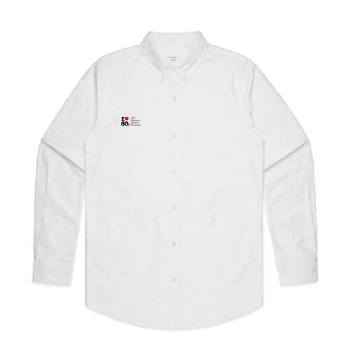 I love 80s ticks - LET'S - Mens Oxford Long Sleeve Shirt Thumbnail