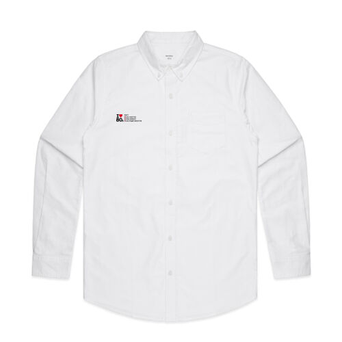 I love 80s ticks - DON'T - Mens Oxford Long Sleeve Shirt Thumbnail